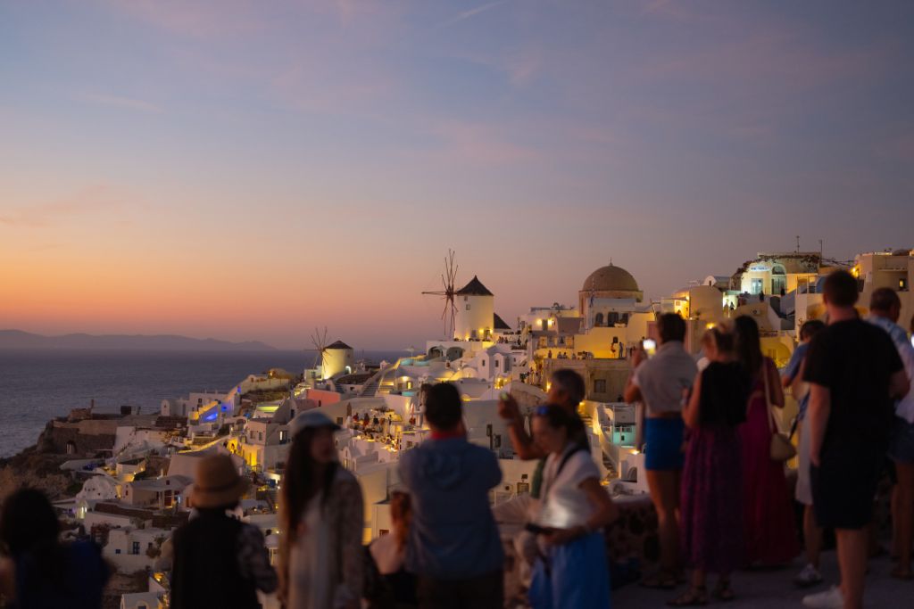 When is the best time to visit Santorini?